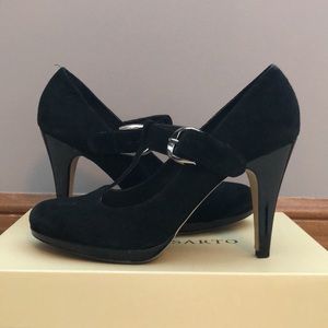 Franco Sarto Black Heels